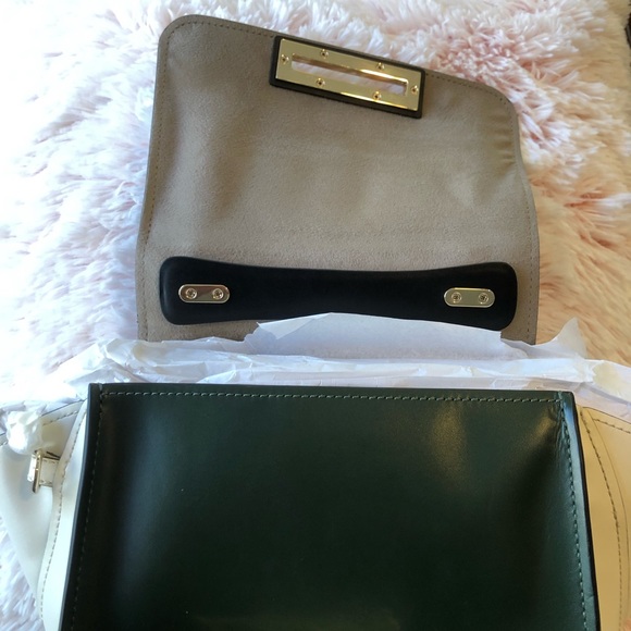 ZAC Zac Posen Eartha Top-Handle Crossbody. Color Military. NWT. - Picture 11 of 11